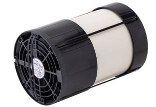 Lüftereinheit und Wärmespeicher