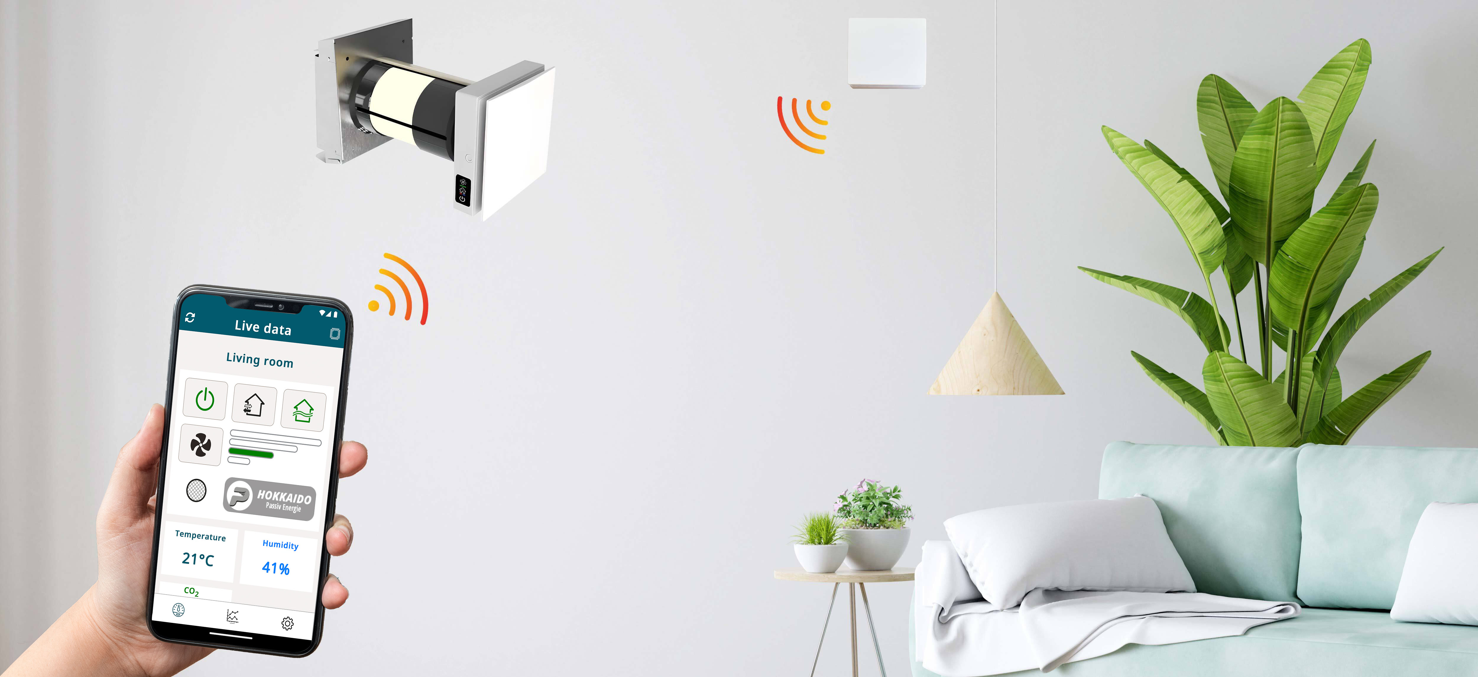 Saubere Luft genießen